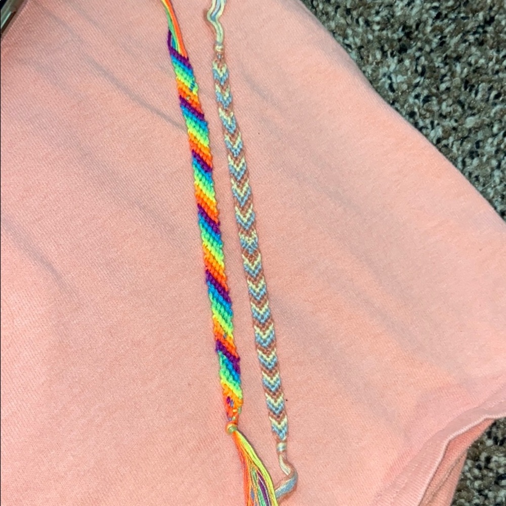yarn bracelets